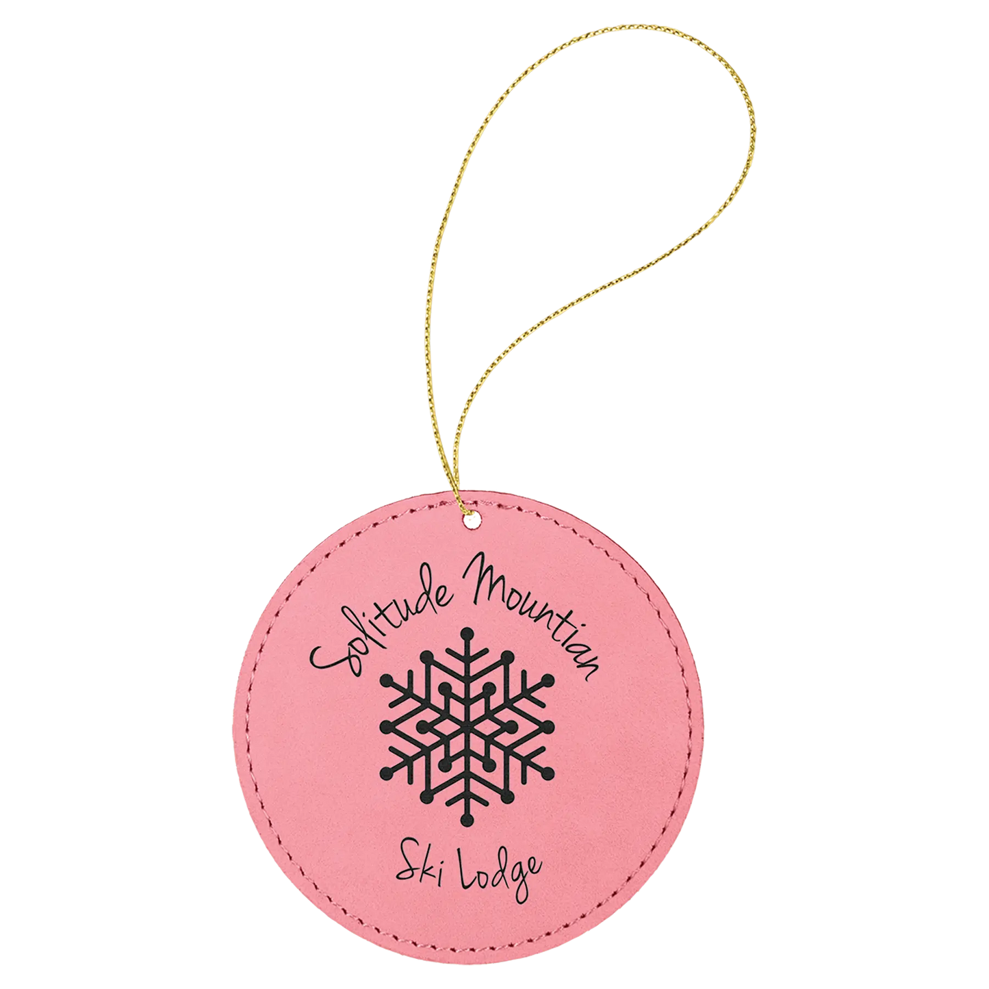 Leatherette Ornament - Rust Belt Customz