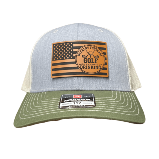 Weekend Forecast Golf With a Chance of Drinking Hat - Rust Belt Customz