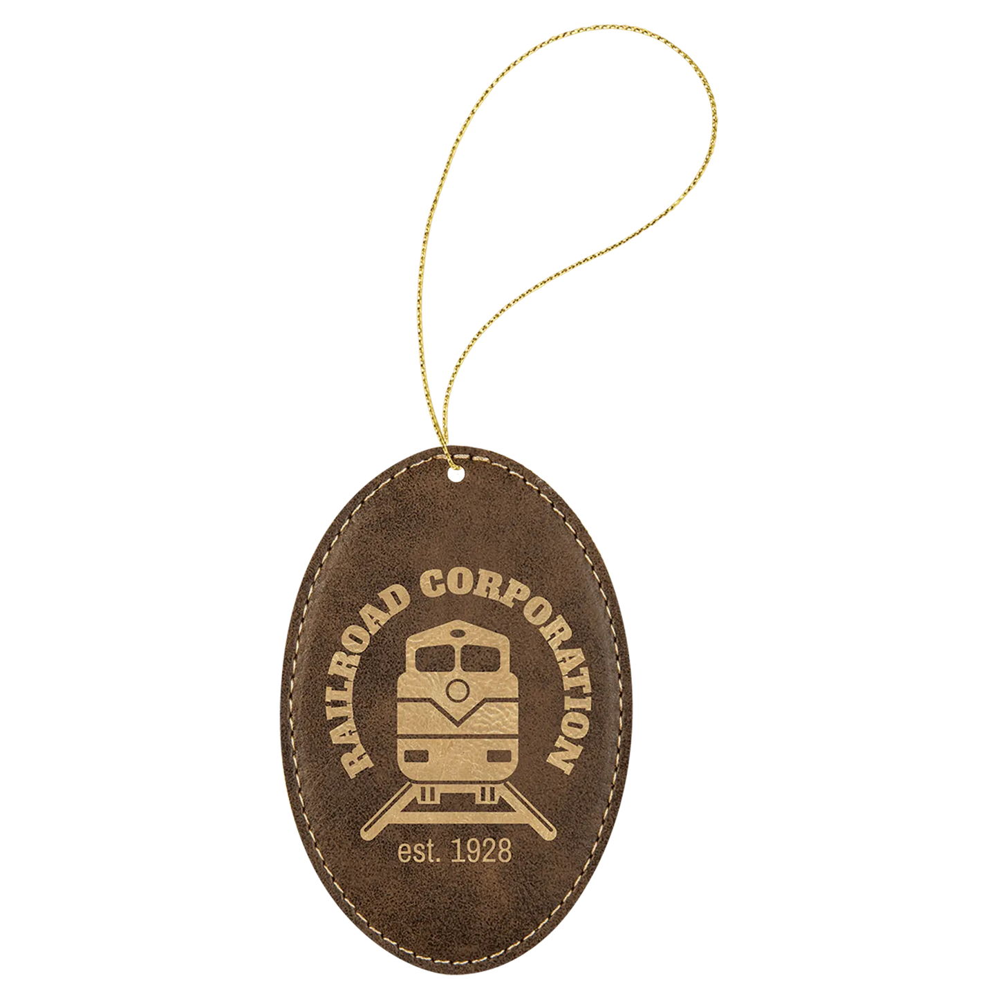 Leatherette Ornament - Rust Belt Customz