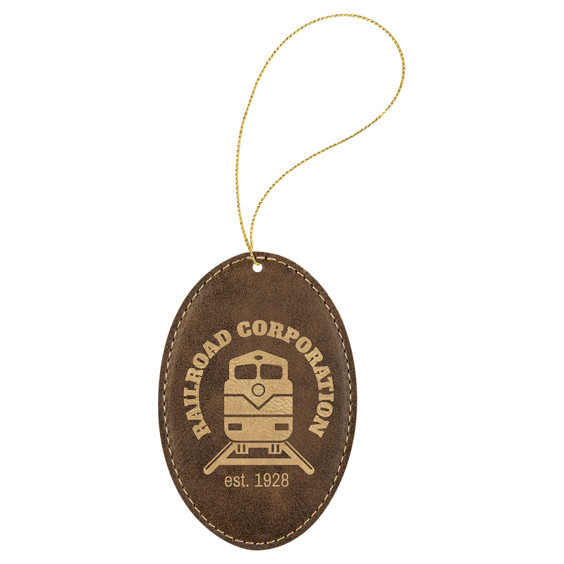 Leatherette Ornament - Rust Belt Customz