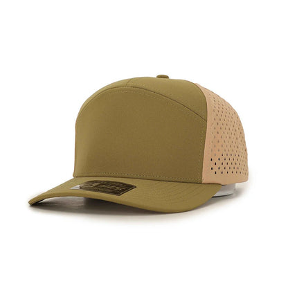 1010 Performance 7 - Panel Hat – Sweat - Proof, Water - Resistant & Custom Patch - Rust Belt Customz
