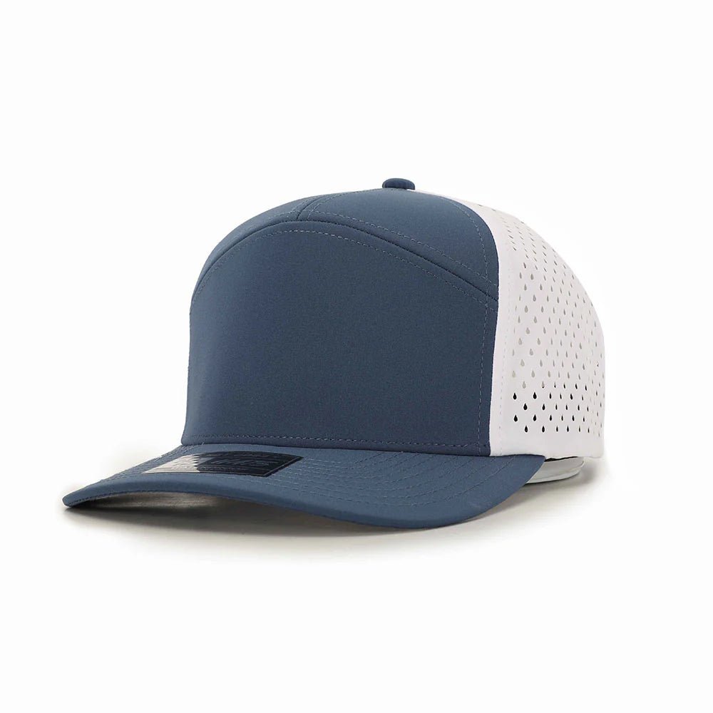 1010 Performance 7 - Panel Hat – Sweat - Proof, Water - Resistant & Custom Patch - Rust Belt Customz