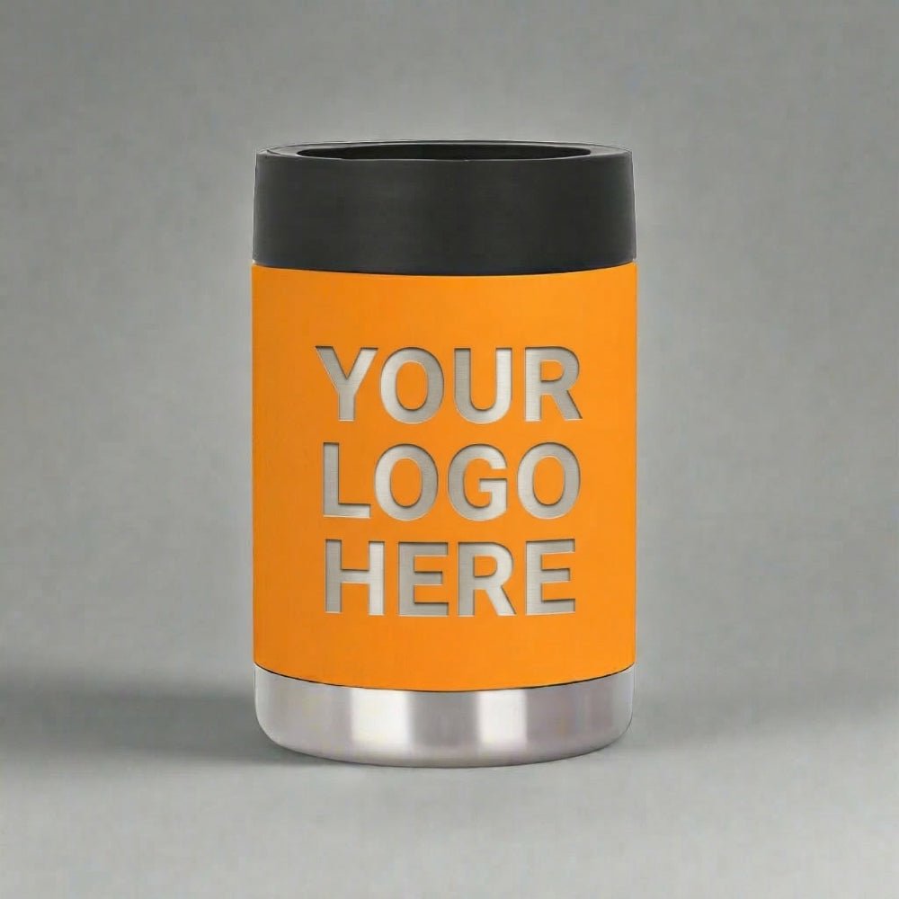 Custom Double Wall Insulated Metal Can Cooler – Durable 12oz Can Koozie with Laser Engraving - Rust Belt Customz