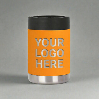 Custom Double Wall Insulated Metal Can Cooler – Durable 12oz Can Koozie with Laser Engraving - Rust Belt Customz