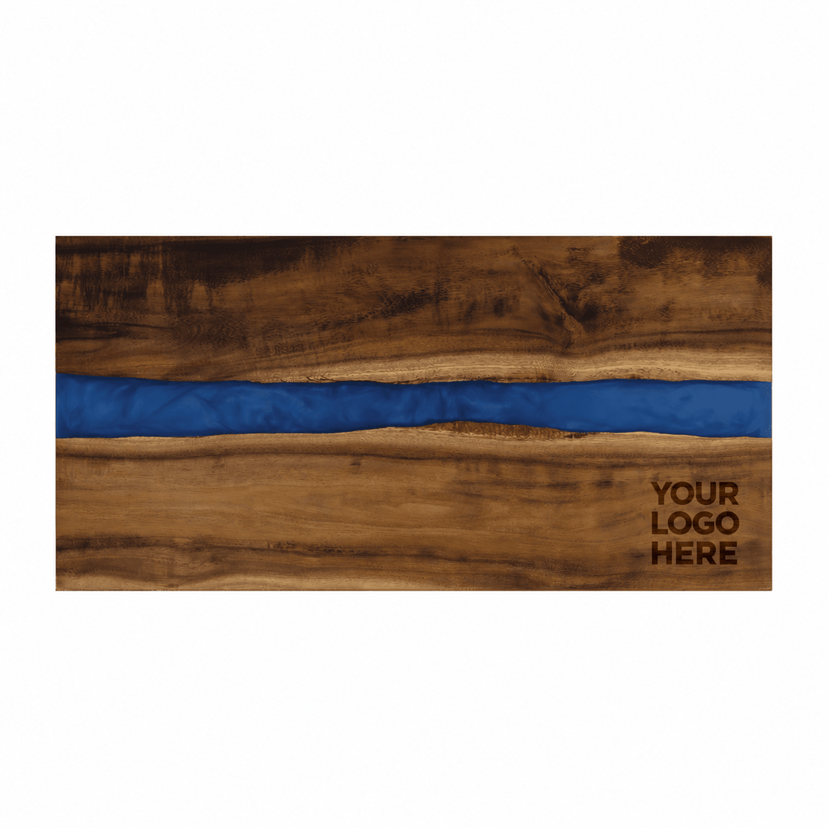 Personalized Acacia & Resin Charcuterie Board — 18″ × 9″ - Rust Belt Customz