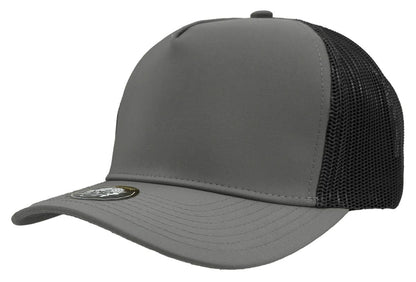 Custom Leather Patch Zapped 5 - Panel Water - Resistant Hat - Rust Belt Customz