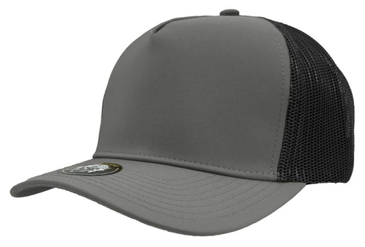 Custom Leather Patch Zapped 5 - Panel Water - Resistant Hat - Rust Belt Customz