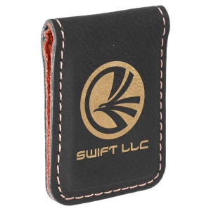 Leatherette Money Clip