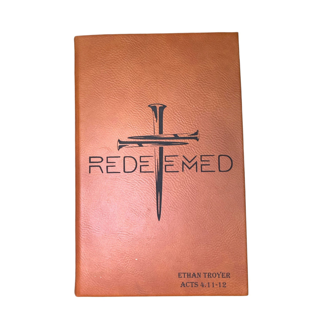 Redeemed Journal Notebook - Rust Belt Customz
