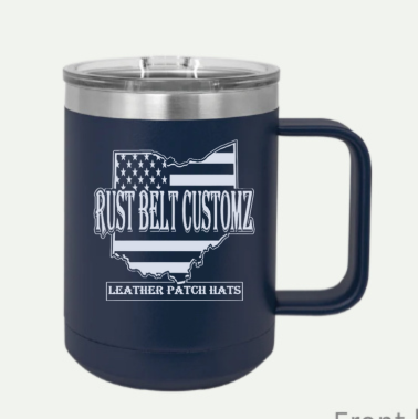 15 oz Custom Engraved Mug with handle